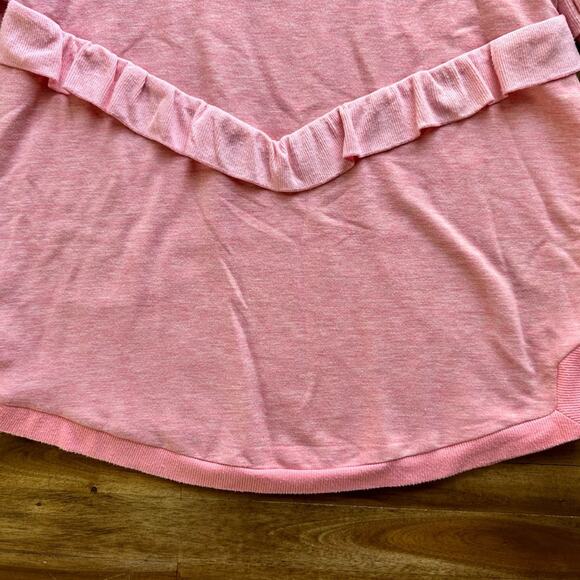Matilda Jane Heart To Heart Autumn Prairie Pink Embroidered Knit Sweatshirt 16 - Picture 4 of 7